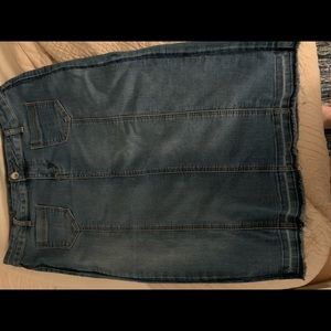 Knee length Be Girl jean skirt